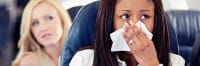 Top 3 Ways to Avoid Getting Sick on an Airplane
