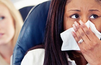 Top 3 Ways to Avoid Getting Sick on an Airplane